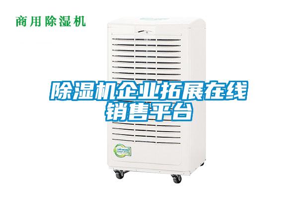 除湿机企业拓展在线销售平台