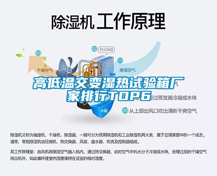 高低温交变湿热试验箱厂家排行TOP6