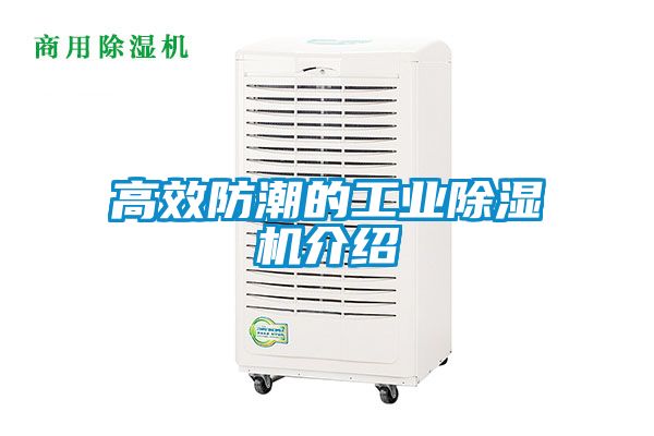 高效防潮的工业除湿机介绍