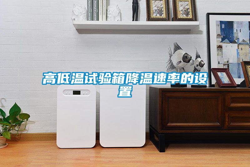 高低温试验箱降温速率的设置